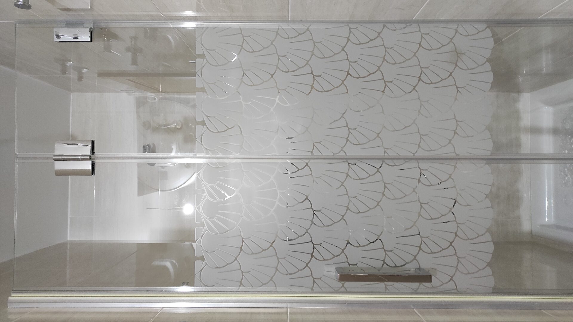 Arenado decorativo ducha