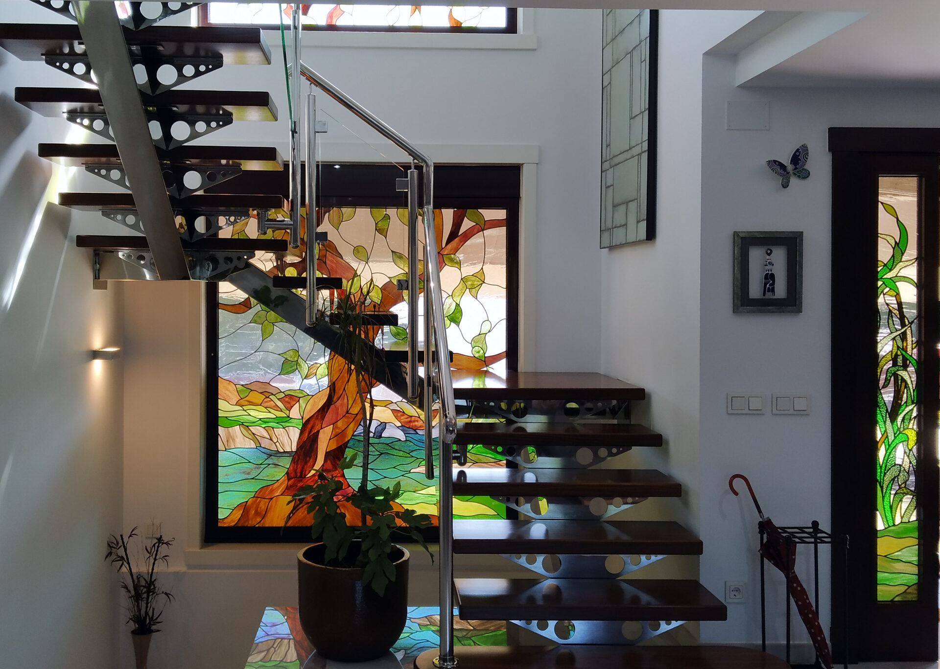 Vidreiras emplomadas residenciais